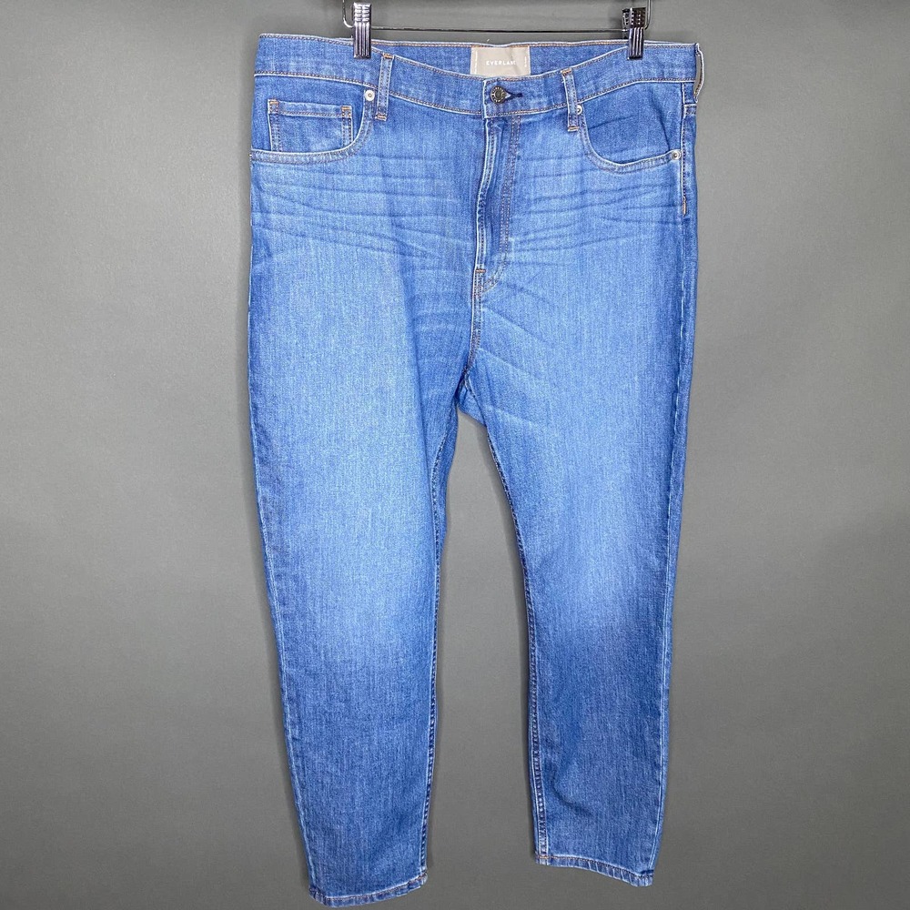 Everlane High Rise Skinny Ankle Jeans 33